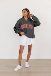 VIRGINIA TECH HOKIES VICTORY BOUND CLASSIC V-NECK WIND SHIRT BY MADI PREWETT TROUTT