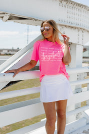 FAVORITE BASEBALL THINGS VINTAGE WASH BOYFRIEND TEE