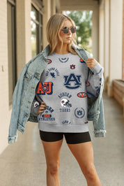 AUBURN TIGERS ALWAYS ON REPEAT PREMIUM FLEECE CREW SWEATSHIRT