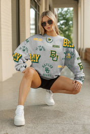 BAYLOR BEARS ALWAYS ON REPEAT PREMIUM FLEECE CREW SWEATSHIRT