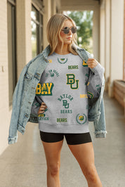 BAYLOR BEARS ALWAYS ON REPEAT PREMIUM FLEECE CREW SWEATSHIRT