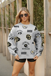COLORADO BUFFALOES ALWAYS ON REPEAT PREMIUM FLEECE CREW SWEATSHIRT