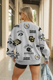 COLORADO BUFFALOES ALWAYS ON REPEAT PREMIUM FLEECE CREW SWEATSHIRT