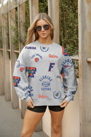 FLORIDA GATORS ALWAYS ON REPEAT PREMIUM FLEECE CREW SWEATSHIRT