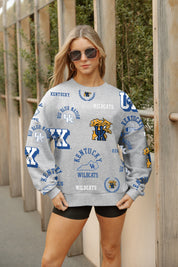 KENTUCKY WILDCATS ALWAYS ON REPEAT PREMIUM FLEECE CREW SWEATSHIRT