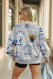KENTUCKY WILDCATS ALWAYS ON REPEAT PREMIUM FLEECE CREW SWEATSHIRT