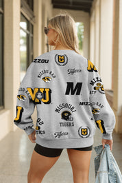 MISSOURI TIGERS ALWAYS ON REPEAT PREMIUM FLEECE CREW SWEATSHIRT
