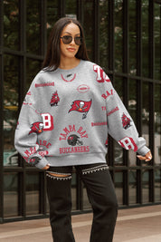 TAMPA BAY BUCCANEERS ALWAYS ON REPEAT PREMIUM FLEECE CREW SWEATSHIRT