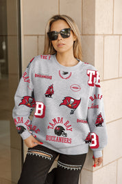 TAMPA BAY BUCCANEERS ALWAYS ON REPEAT PREMIUM FLEECE CREW SWEATSHIRT
