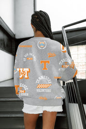 TENNESSEE VOLUNTEERS ALWAYS ON REPEAT PREMIUM FLEECE CREW SWEATSHIRT