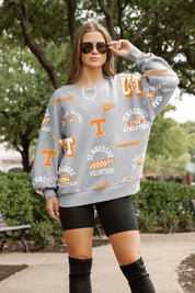 TENNESSEE VOLUNTEERS ALWAYS ON REPEAT PREMIUM FLEECE CREW SWEATSHIRT