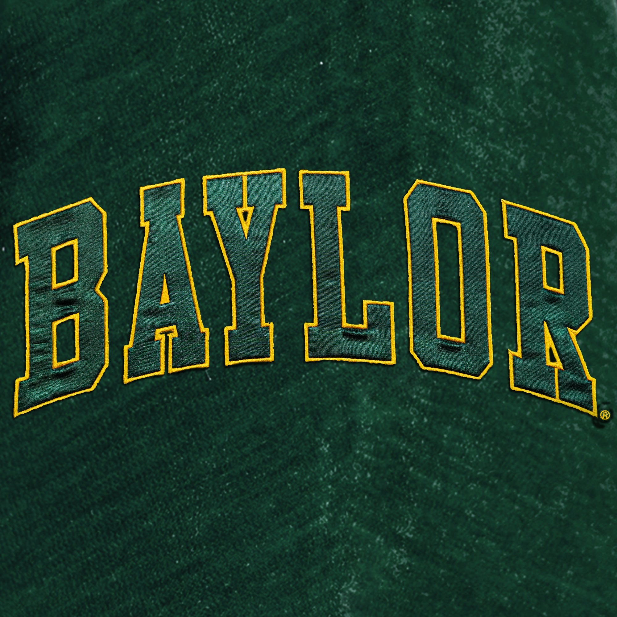 BAYLOR BEARS MAKE A MOVE MOCK NECK CHENILLE PULLOVER