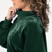 BAYLOR BEARS MAKE A MOVE MOCK NECK CHENILLE PULLOVER