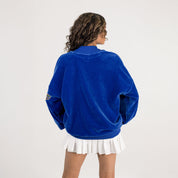 FLORIDA GATORS MAKE A MOVE MOCK NECK CHENILLE PULLOVER