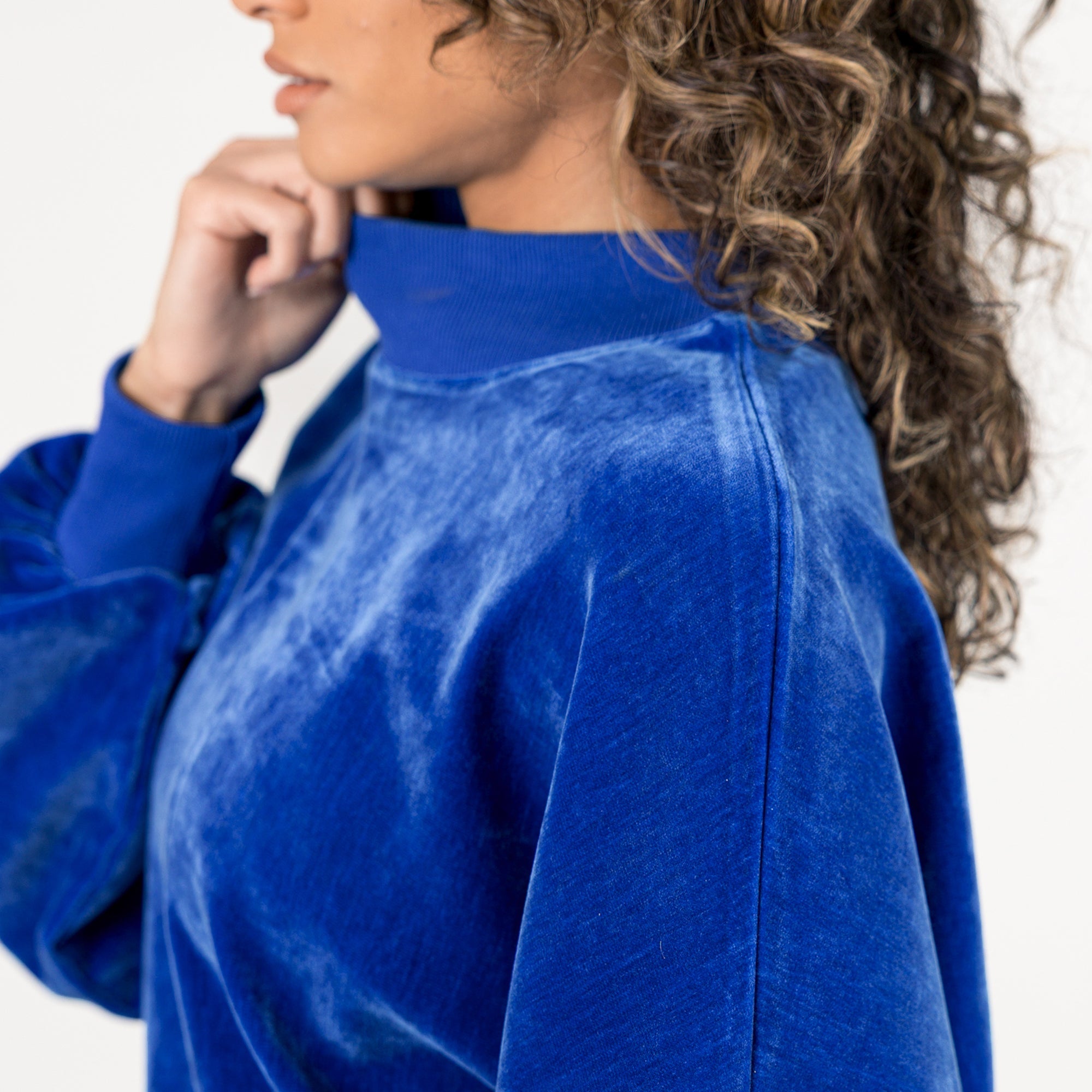 FLORIDA GATORS MAKE A MOVE MOCK NECK CHENILLE PULLOVER