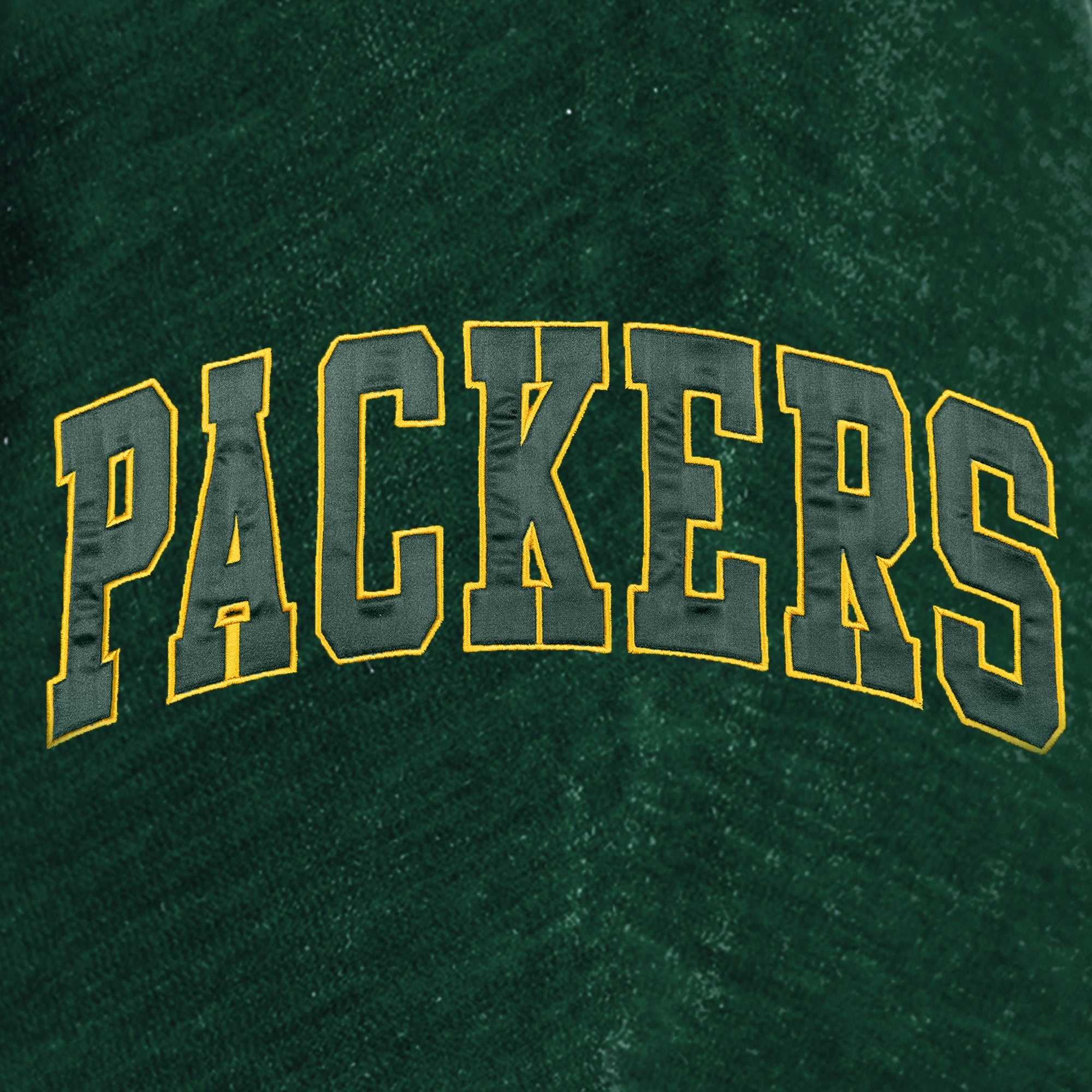 GREEN BAY PACKERS MAKE A MOVE MOCK NECK CHENILLE PULLOVER