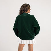 GREEN BAY PACKERS MAKE A MOVE MOCK NECK CHENILLE PULLOVER