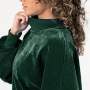 GREEN BAY PACKERS MAKE A MOVE MOCK NECK CHENILLE PULLOVER