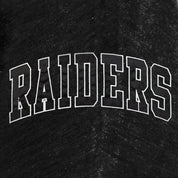 Black Raiders MAKE A MOVE Chenille Pullover - Chenille Fabric Texture and Satin Logo Detail | Gameday Couture - SOHO