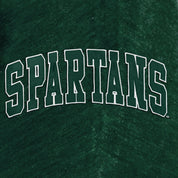 MICHIGAN STATE SPARTANS MAKE A MOVE MOCK NECK CHENILLE PULLOVER
