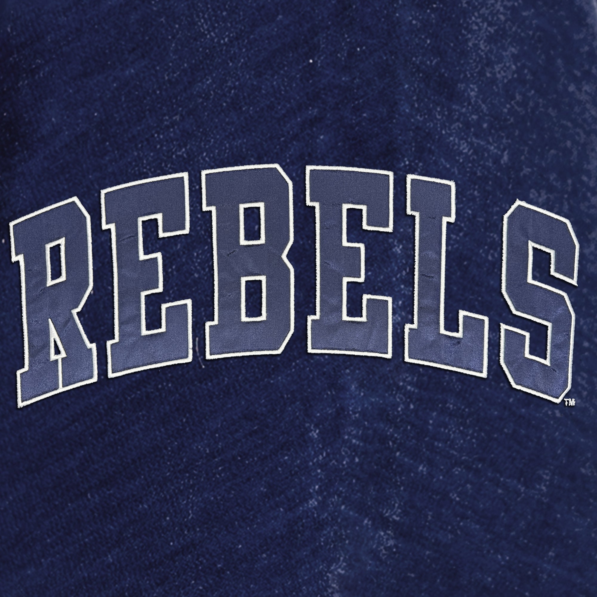 OLE MISS REBELS MAKE A MOVE MOCK NECK CHENILLE PULLOVER