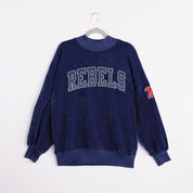 OLE MISS REBELS MAKE A MOVE MOCK NECK CHENILLE PULLOVER