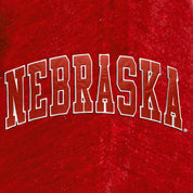 NEBRASKA CORNHUSKERS MAKE A MOVE MOCK NECK CHENILLE PULLOVER