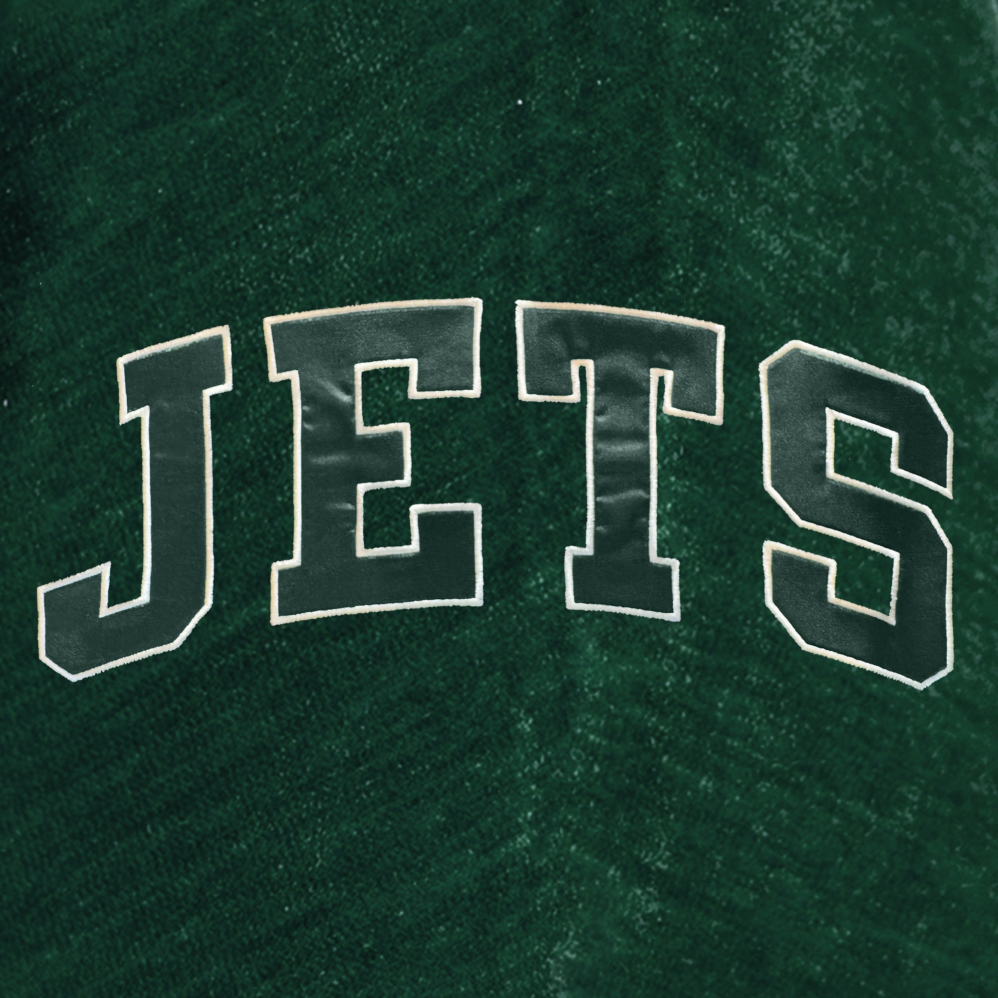 NEW YORK JETS MAKE A MOVE MOCK NECK CHENILLE PULLOVER