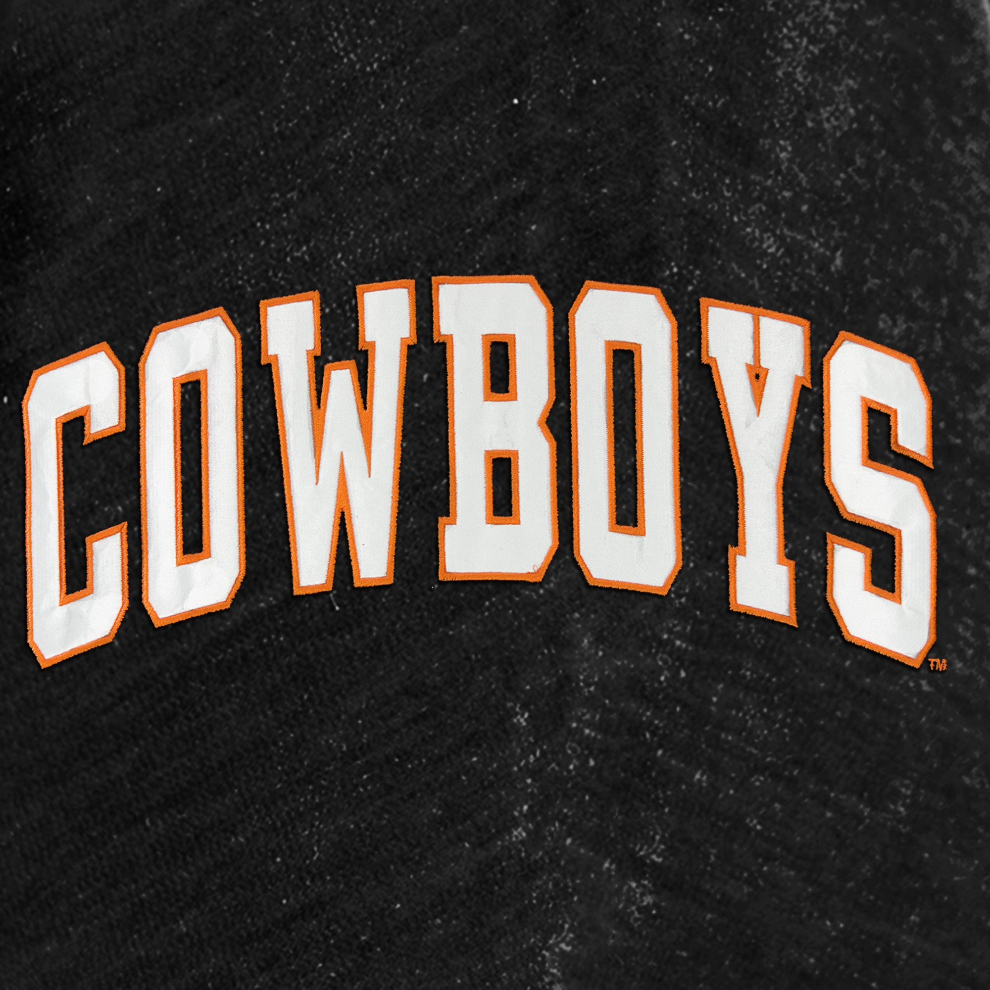 OKLAHOMA STATE COWBOYS MAKE A MOVE MOCK NECK CHENILLE PULLOVER