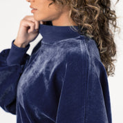 PENN STATE NITTANY LIONS MAKE A MOVE MOCK NECK CHENILLE PULLOVER