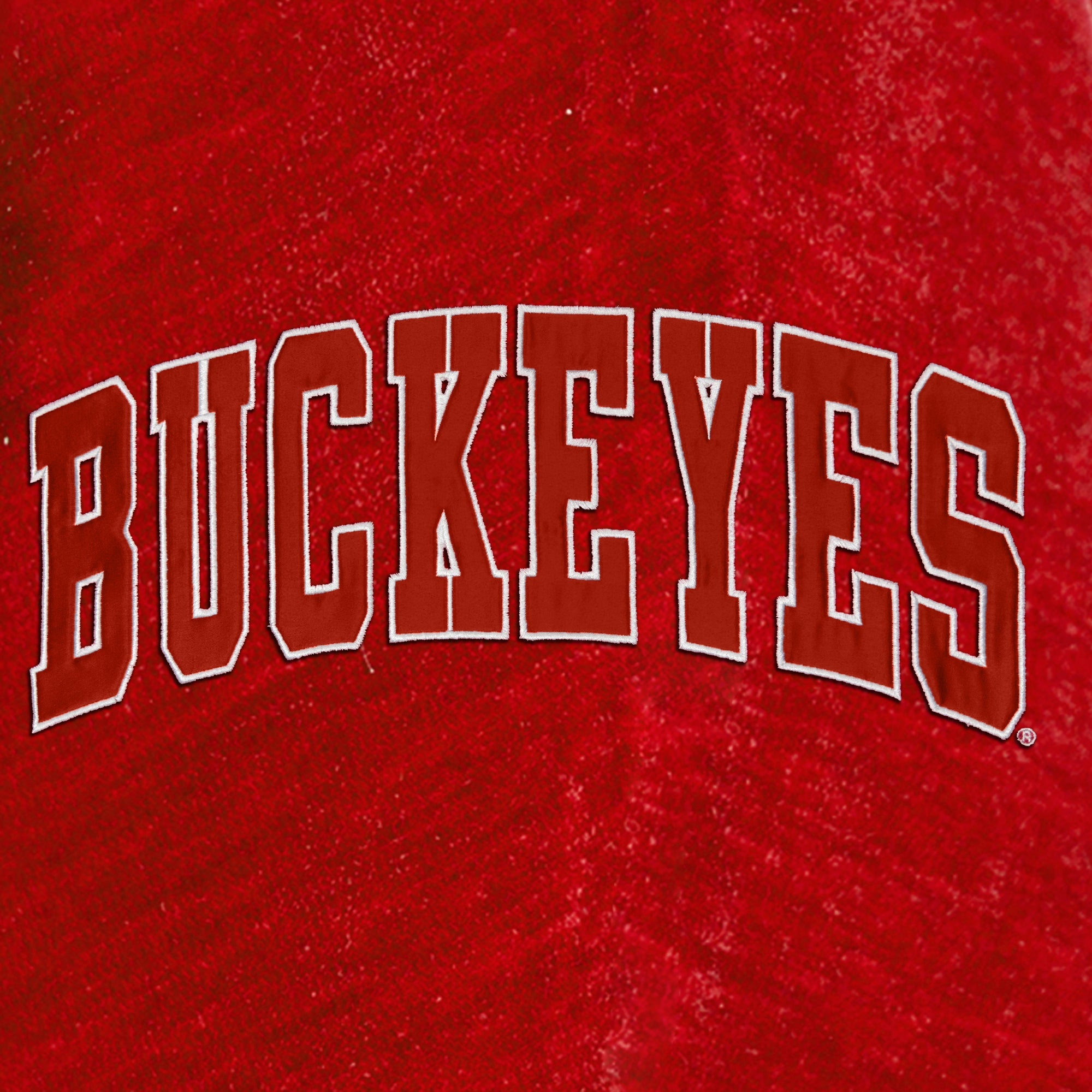 OHIO STATE BUCKEYES MAKE A MOVE MOCK NECK CHENILLE PULLOVER