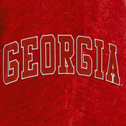 GEORGIA BULLDOGS MAKE A MOVE MOCK NECK CHENILLE PULLOVER