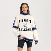 AIR FORCE FALCONS VIVID MOTION COLORBLOCK TURTLENECK PULLOVER