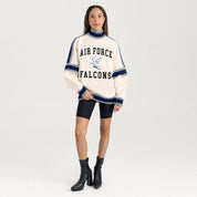 AIR FORCE FALCONS VIVID MOTION COLORBLOCK TURTLENECK PULLOVER