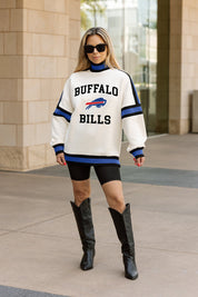BUFFALO BILLS VIVID MOTION COLORBLOCK TURTLENECK PULLOVER