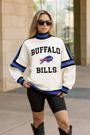 BUFFALO BILLS VIVID MOTION COLORBLOCK TURTLENECK PULLOVER