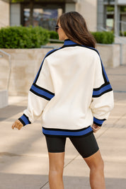 BUFFALO BILLS VIVID MOTION COLORBLOCK TURTLENECK PULLOVER