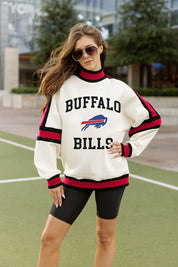 BUFFALO BILLS VIVID MOTION COLORBLOCK TURTLENECK PULLOVER