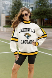 JACKSONVILLE JAGUARS VIVID MOTION COLORBLOCK TURTLENECK PULLOVER