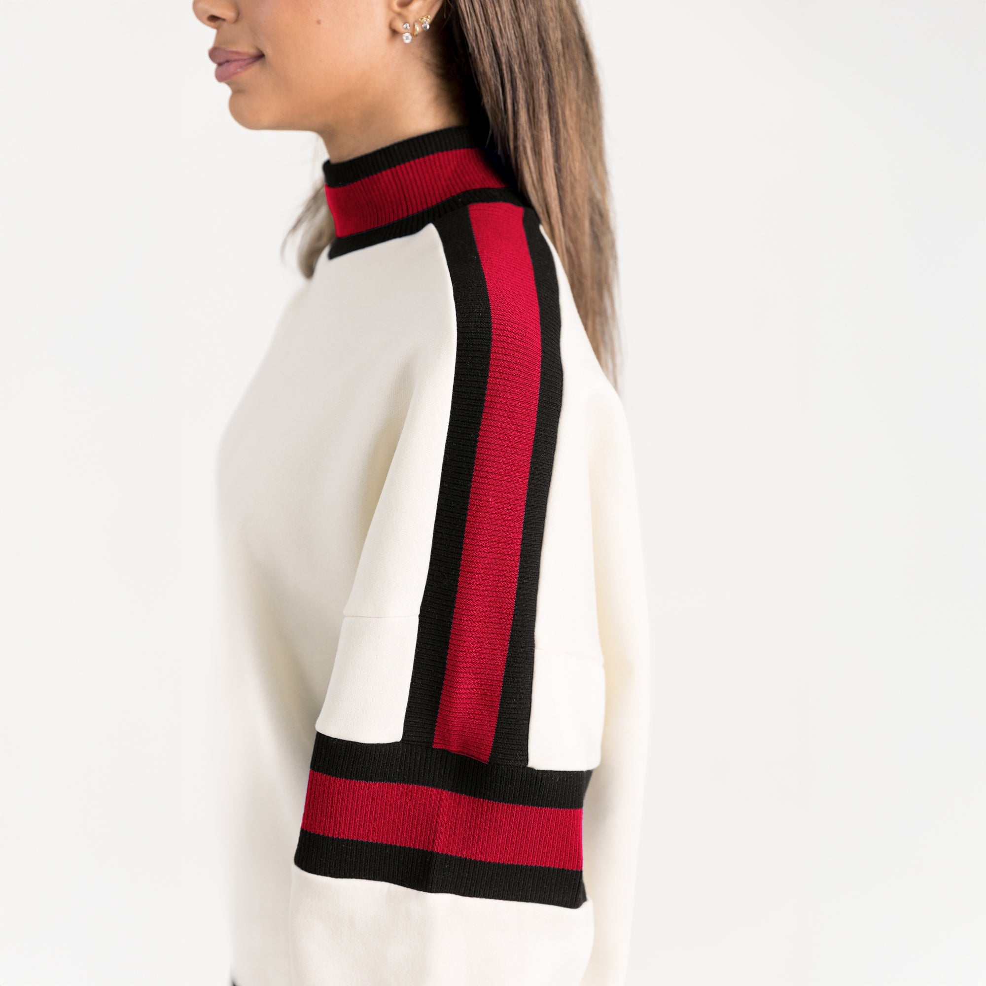 MARYLAND TERRAPINS VIVID MOTION COLORBLOCK TURTLENECK PULLOVER