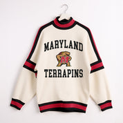 MARYLAND TERRAPINS VIVID MOTION COLORBLOCK TURTLENECK PULLOVER