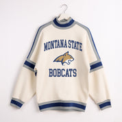 MONTANA STATE BOBCATS VIVID MOTION COLORBLOCK TURTLENECK PULLOVER