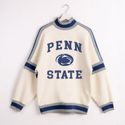 PENN STATE NITTANY LIONS VIVID MOTION COLORBLOCK TURTLENECK PULLOVER
