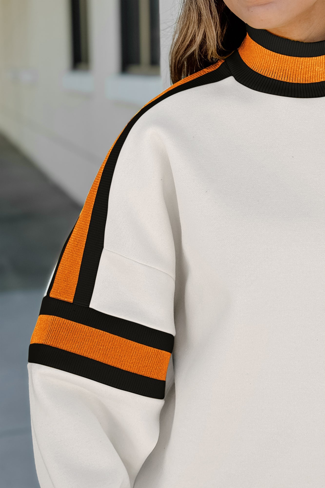 TENNESSEE VOLUNTEERS VIVID MOTION COLORBLOCK TURTLENECK PULLOVER