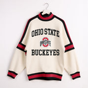 OHIO STATE BUCKEYES VIVID MOTION COLORBLOCK TURTLENECK PULLOVER