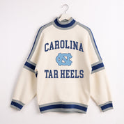 NORTH CAROLINA TAR HEELS VIVID MOTION COLORBLOCK TURTLENECK PULLOVER