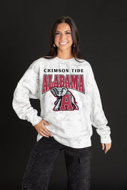 ALABAMA CRIMSON TIDE RALLY READY PREMIUM DROP SHOULDER PULLOVER