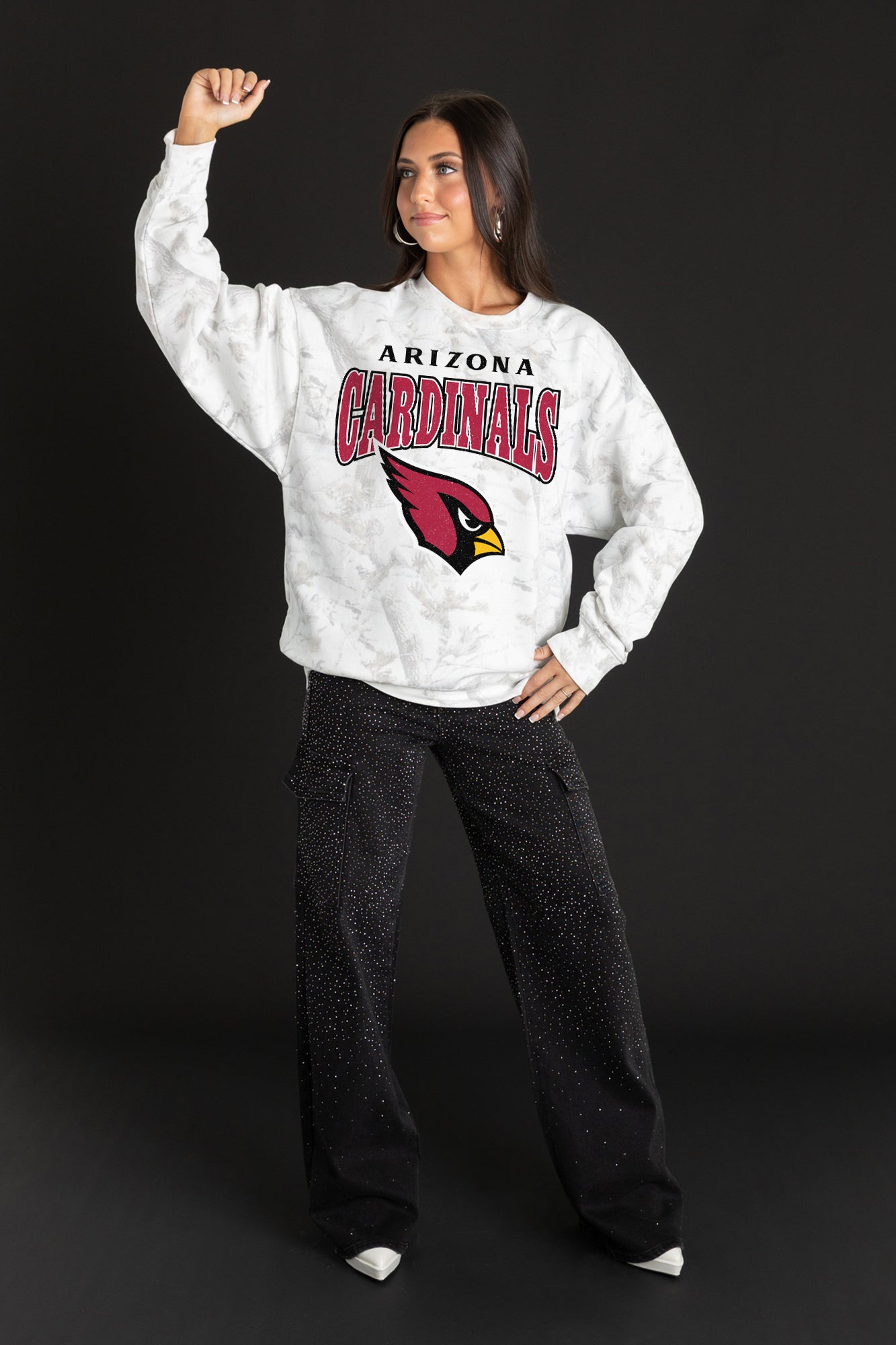 ARIZONA CARDINALS RALLY READY PREMIUM DROP SHOULDER PULLOVER