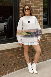 AUBURN TIGERS POWER MOVE PREMIUM DROP SHOULDER PULLOVER