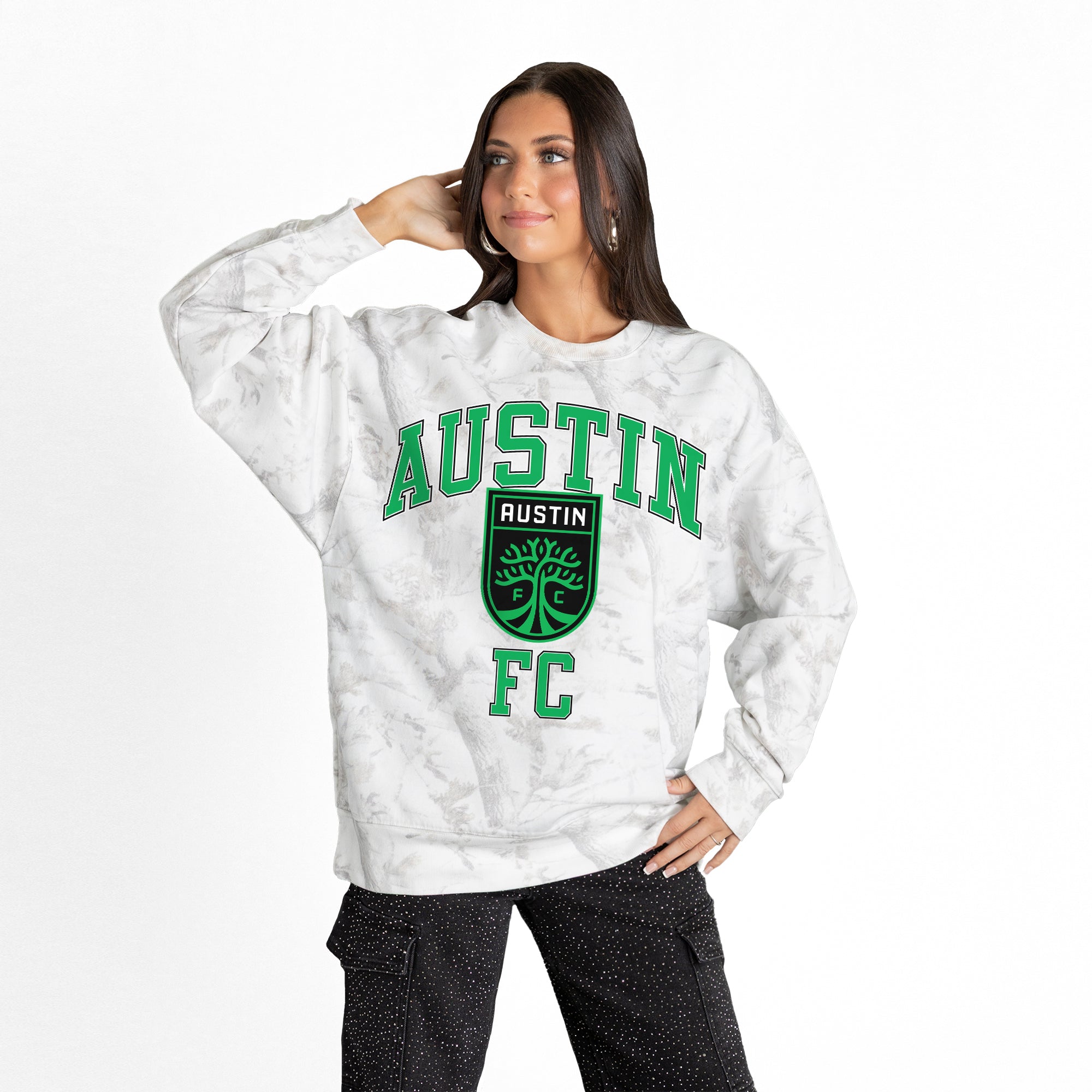 AUSTIN FC REFINED RIVALRY PREMIUM DROP SHOULDER PULLOVER